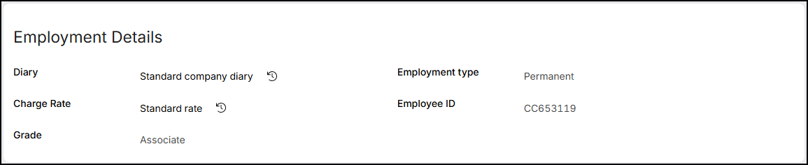 Employment Details