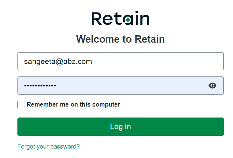 login